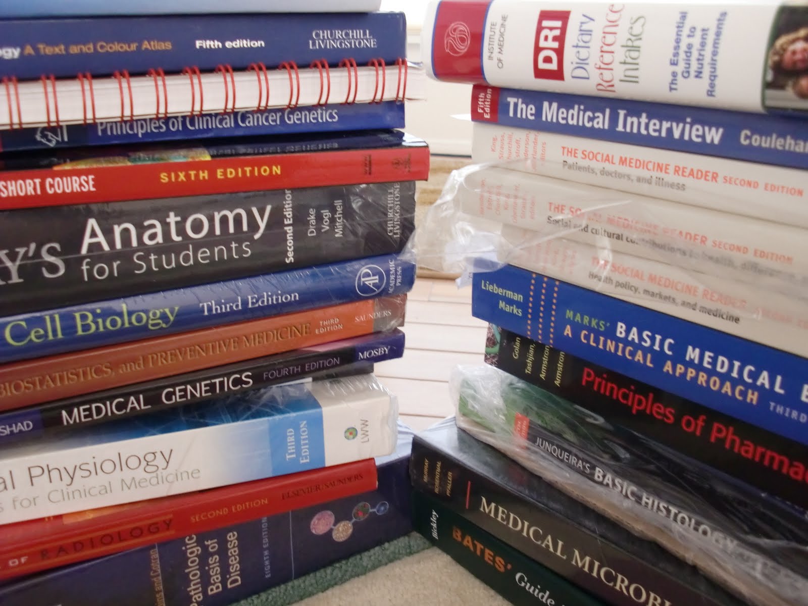 medical textbooks
