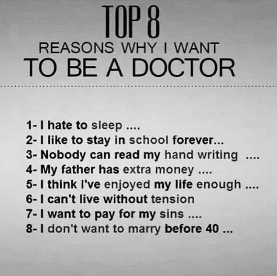 essay on why you want to be a doctor