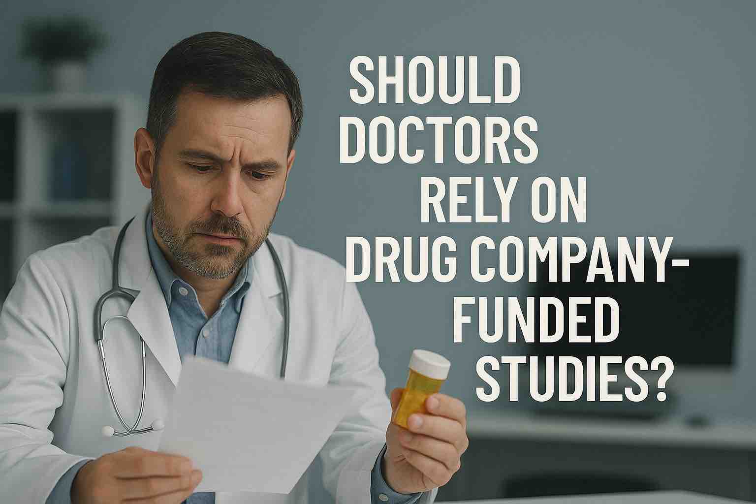 should doctors rely on drug funded studies  .jpg
