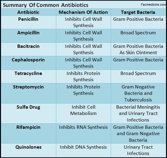 Summary Of Common Antibiotics Facmedicine.jpg