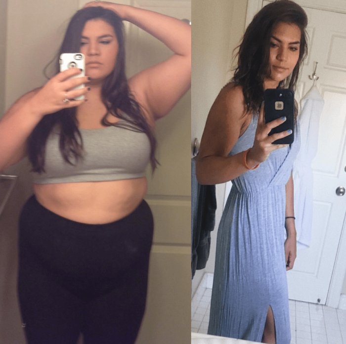 300lb Woman Shows How A Lifestyle Overhaul Has Transformed Her Body In Just...